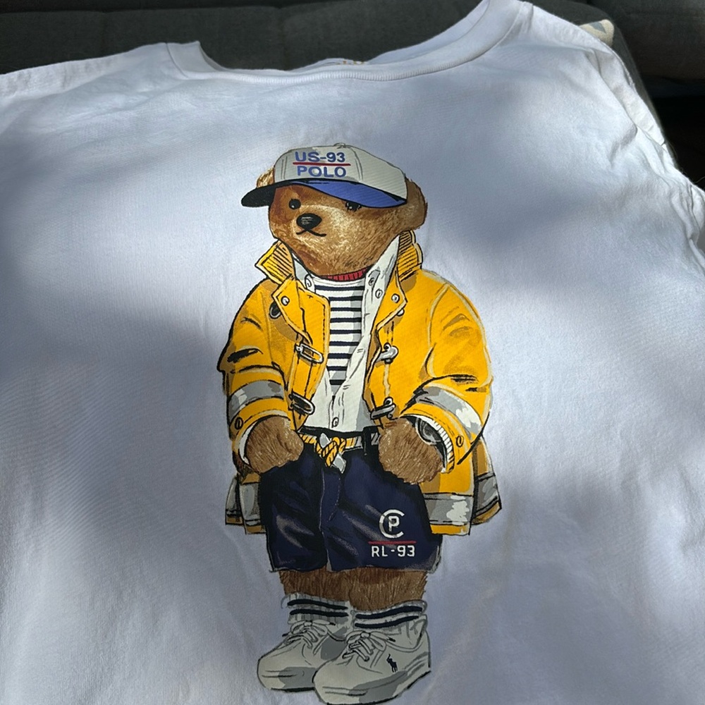 Polo Bear by Ralph Lauren White T shirt